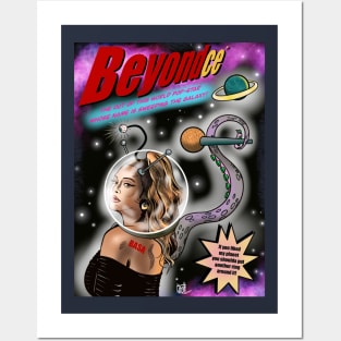 Spacey Lady Posters and Art